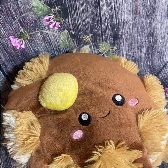 Retired 2018 Squishable Mini Comfort Food Stacked Pancakes with Butter Plush - Picture 3 of 10